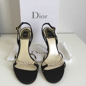 Dior Satin Heels size 6.5